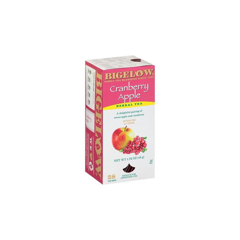 T&eacute; Bigelow Ar&aacute;ndano Rojo Y Manzana 48 g - 28 Bo... image number null