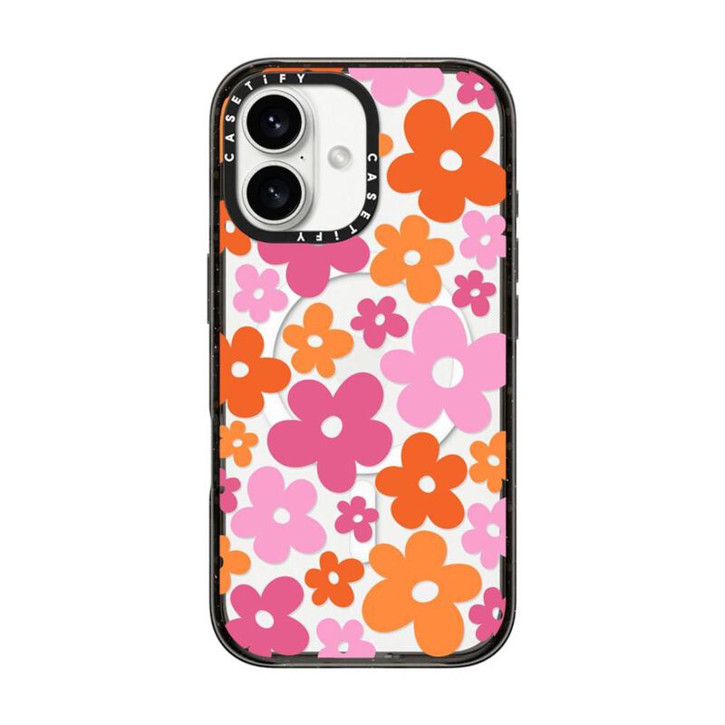 Funda CASETiFY Abstract Florals para iPhone 16 image number null