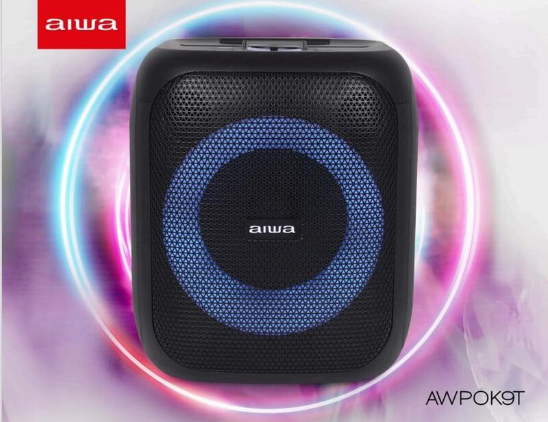 Bocina Aiwa AWPOK9T-NEGRA Port&aacute;til con Bluetoot... image number null