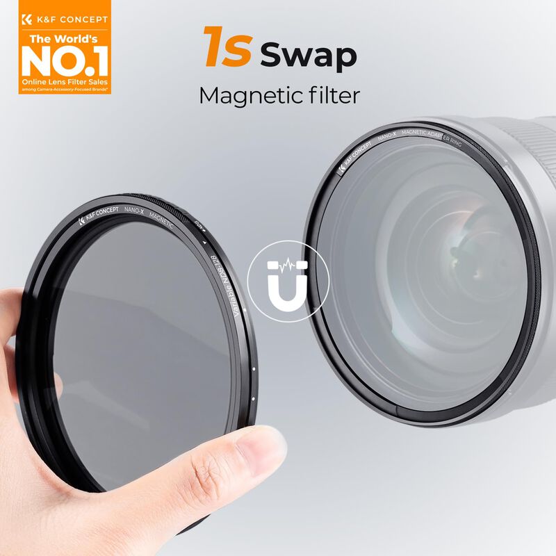 Filtro Nd Variable K&f Concept 72 Mm Nd8-nd128 ... image number null