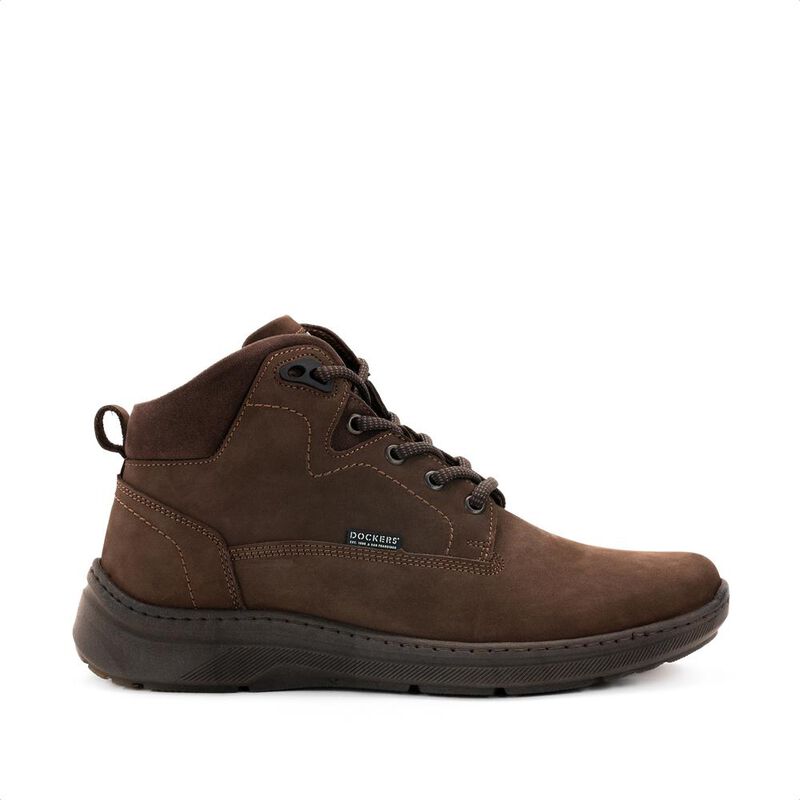 Bota De Piel Dockers Hombre D221541 Choco image number null