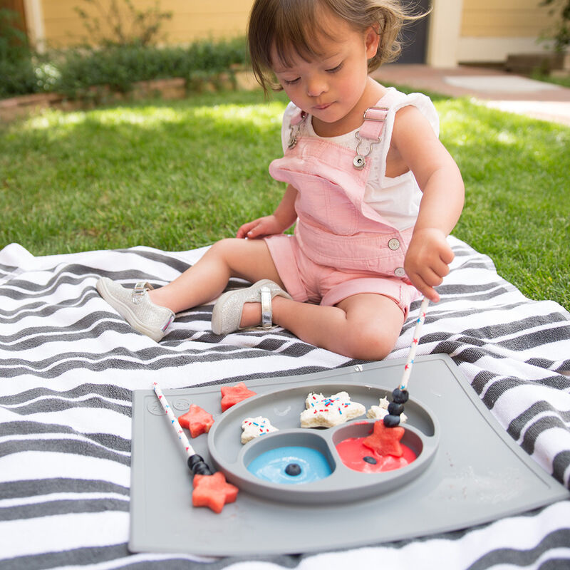 Plato Ezpz Happy Mat Plata N&oacute;rdico image number null