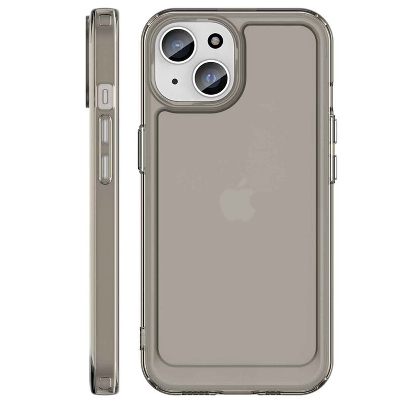 Funda Tekku Tpu Rugged Para Iphone 15 Plus Humo image number null