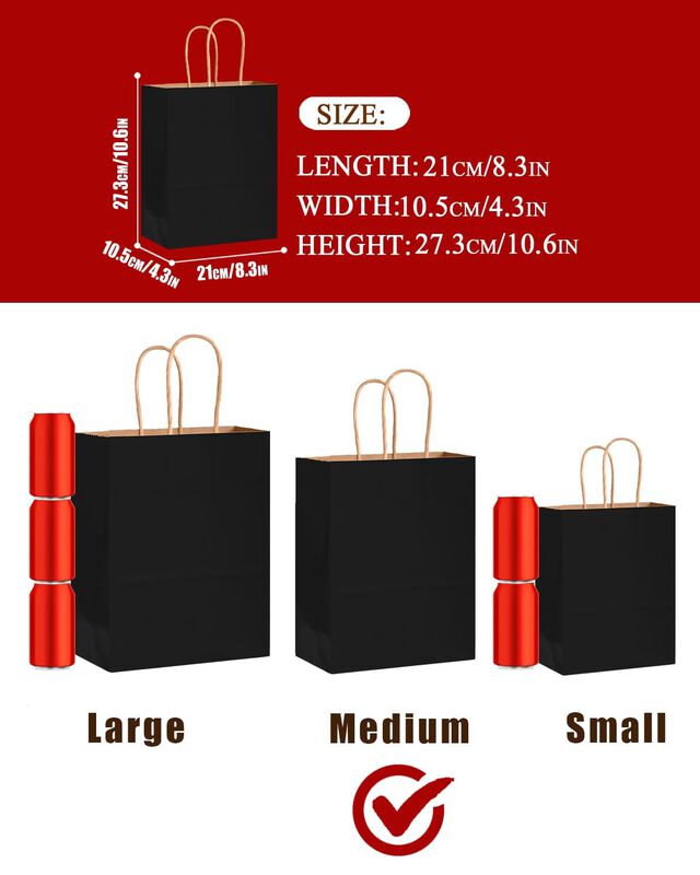 Bolsas De Regalo Bakepacker 100 Unidades 27 &times; 2... image number null