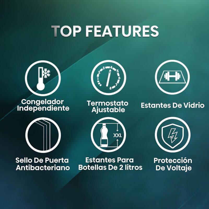 FRIGOBAR HISENSE RR16D6A 1.6 PIES CON CERRADURA... image number null