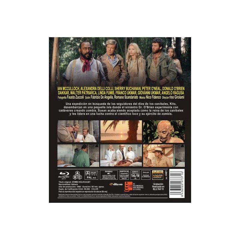 Zombi Holocausto [Blu-ray] (1980) Zombi Holocau... image number null