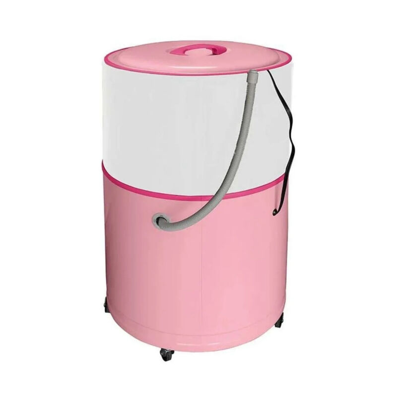 Lavadora 23kg Agitador Espiral 4 Programas Rosa... image number null