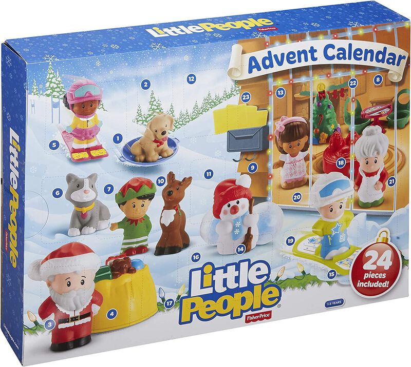 Fisher-price Little People Calendario De Advien... image number null