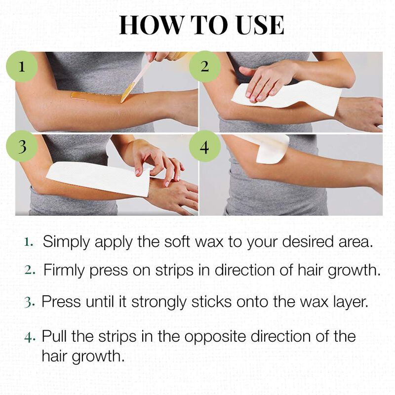 Tiras De Cera Roll Clean + Easy, Tela Extra Gra... image number null