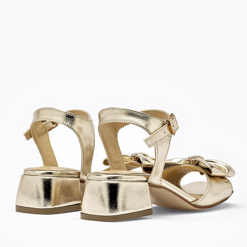 D'Monas sandalia para ni&ntilde;a dorado cod 141202-D image number null