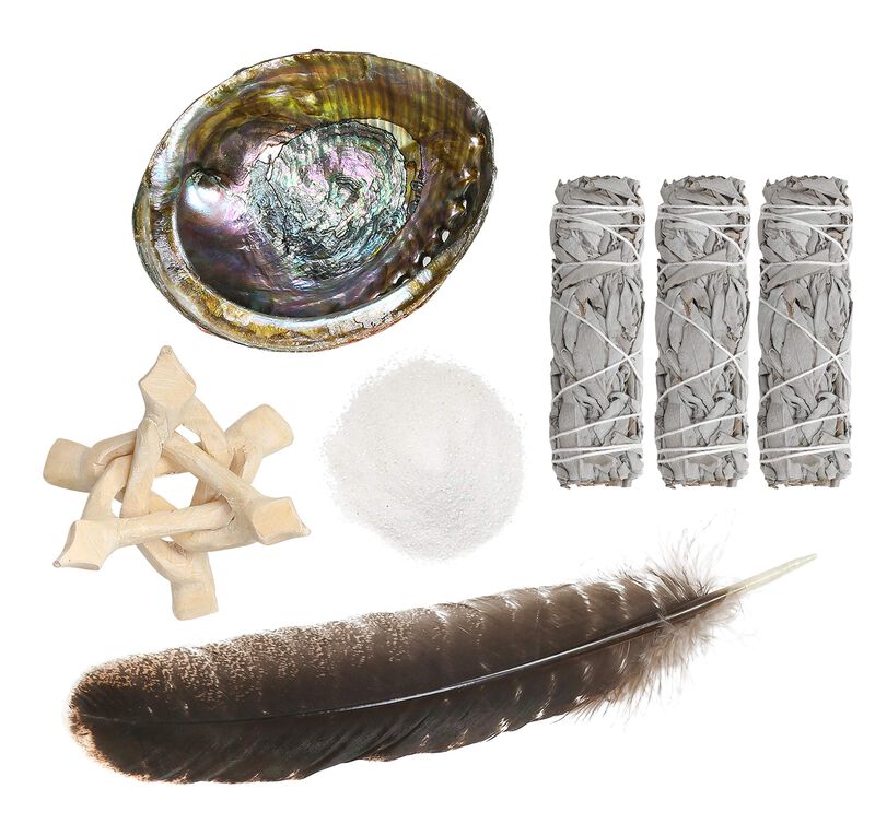 Sage Smudge Kit, Varillas Para Difuminar Salvia... image number null