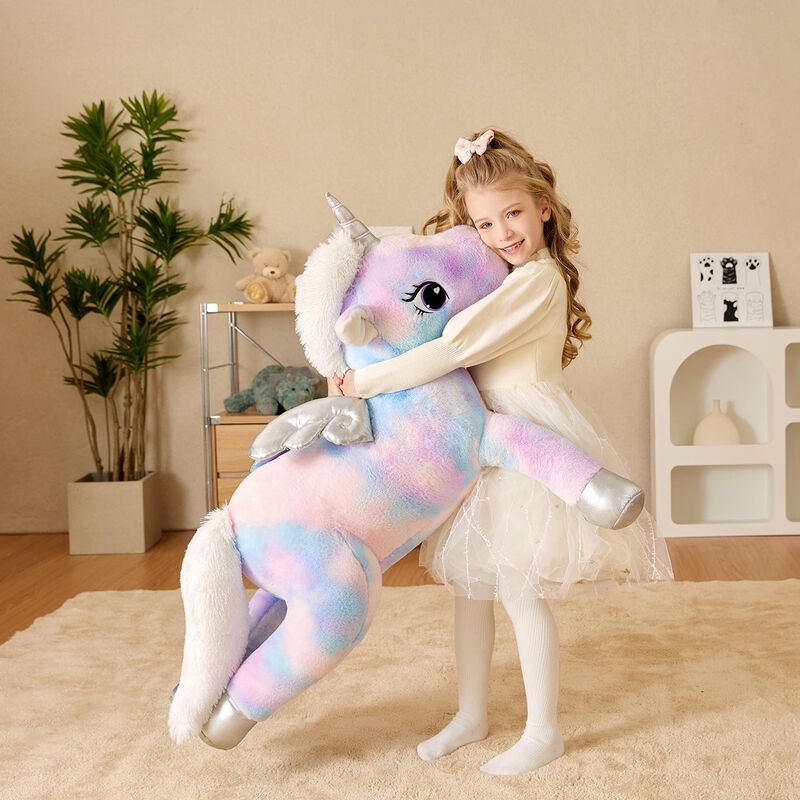 Peluche De Peluche Earthsound, Unicornio Gigant... image number null