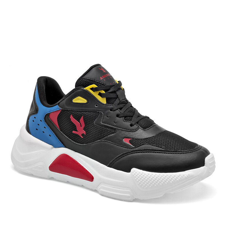 American Fire Tenis urbano para hombre negro az... image number null