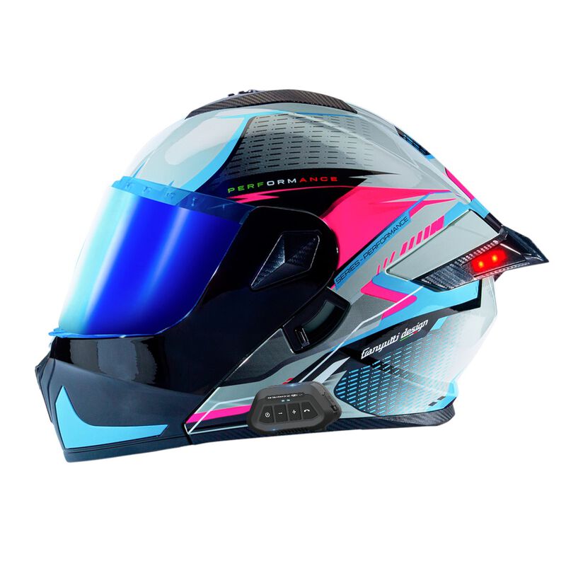 Casco Certificado Axs Sf501 Talla L + Audífono ... image number null