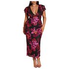 Vestido Maxi Floral BEAUDRM Talla Plus