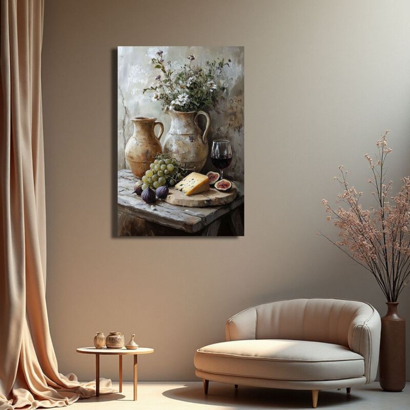 Cuadro Decorativo Impreso 60x80cm Quesos image number null