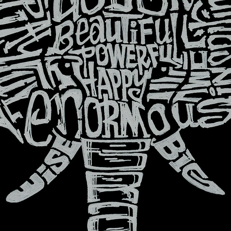 Camiseta Word Art Para Ni&ntilde;a - Colmillos - Morad... image number null