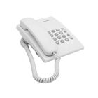 Teléfono Fijo Alámbrico Panasonic KX-TS500MEW Blanco