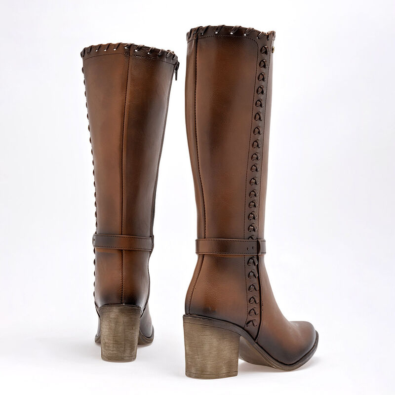 Moramora Bota para mujer caf&eacute; image number null