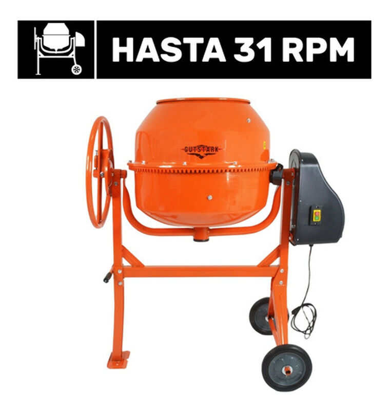 Revolvedora de Concreto El&eacute;ctrica 1/2 Saco 1 Hp... image number null