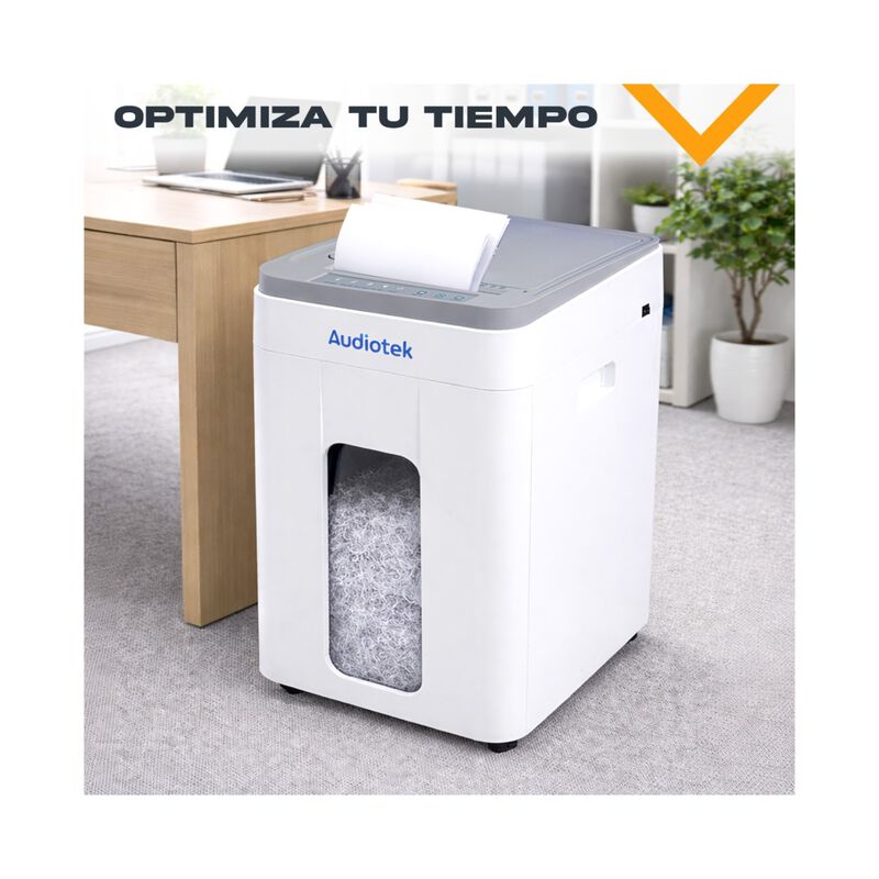 Trituradora De Papel Corte Cruzado 400 Hojas Se... image number null