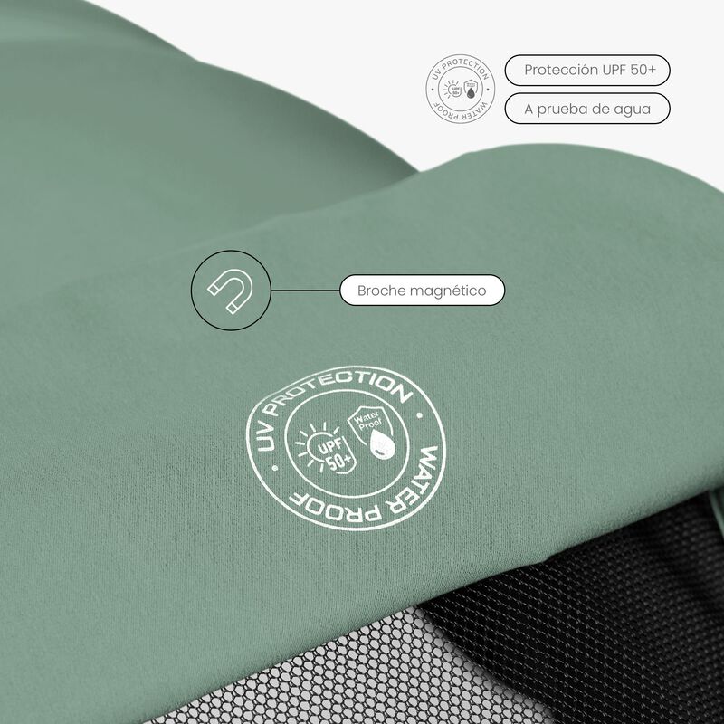 Carriola Compacta Unyotons K6 Verde Plegable image number null