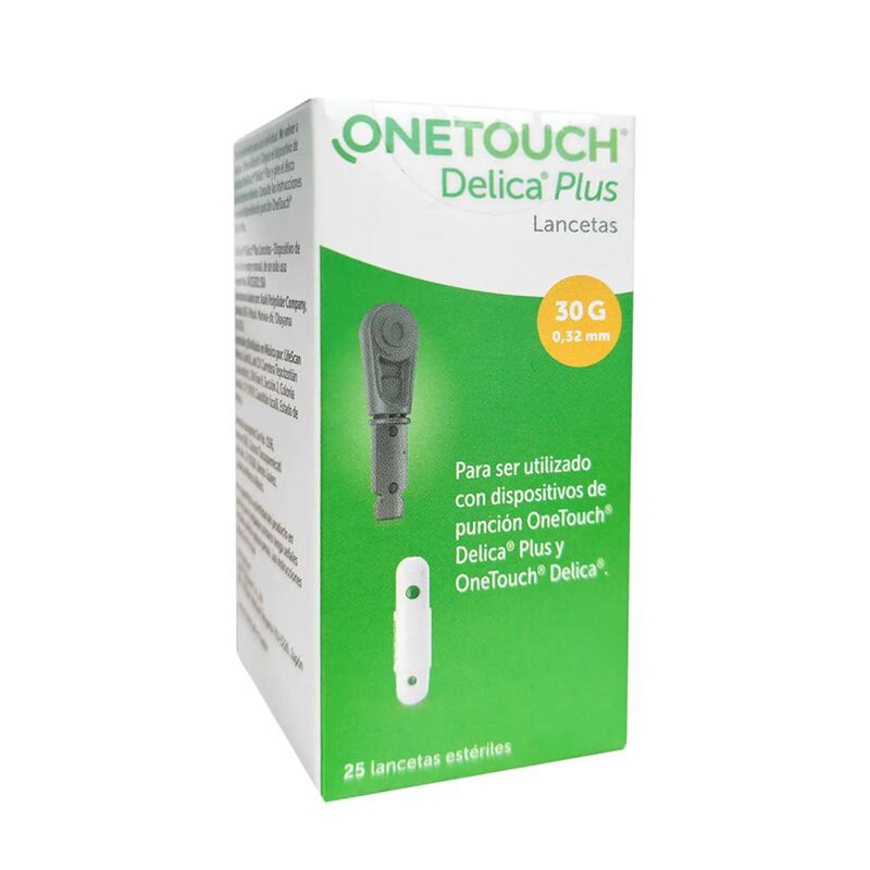 One Touch Delica Plus - 25 Lancetas image number null