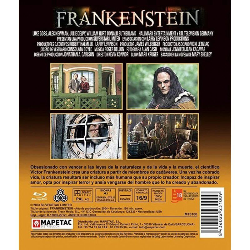 Frankestein [blu-ray] (2004) image number null