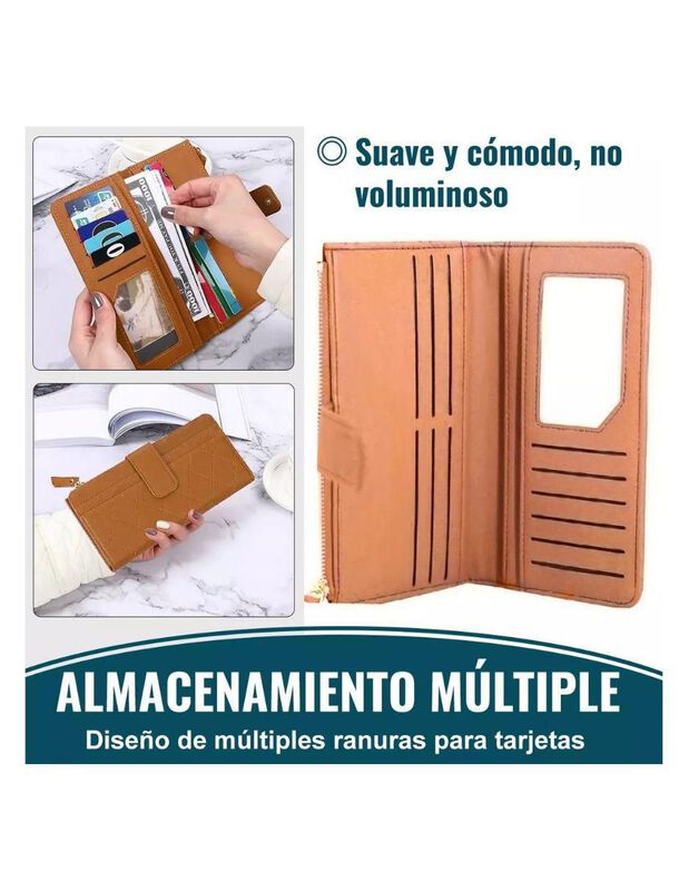 Monedero Pink Brule Moneychic Para Mujer image number null