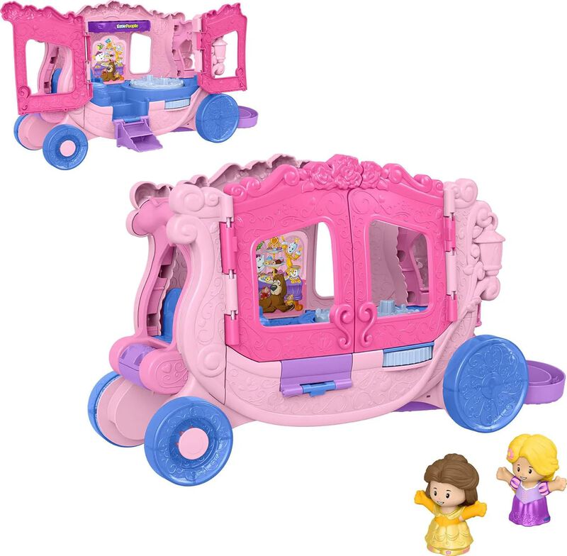 LITTLE PEOPLE DISNEY PRINCESA JUGUETE CARRUAJE ... image number null