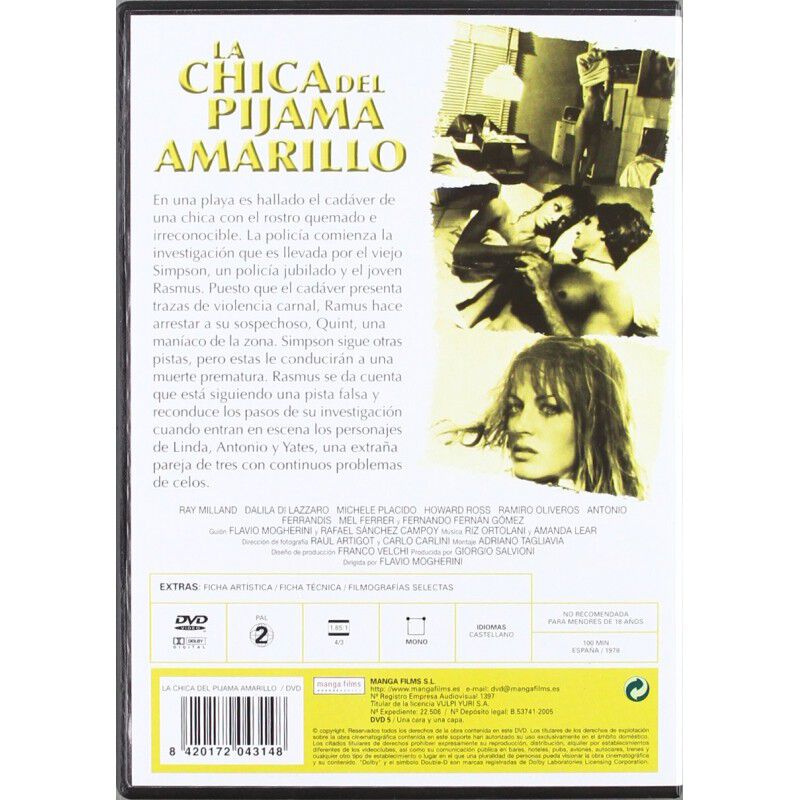 La Chica Del Pijama Amarillo [dvd] (1977) La Ch... image number null