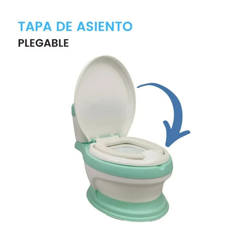 Baño Entrenador Verde Acojinado Con Sonido Y An... image number null