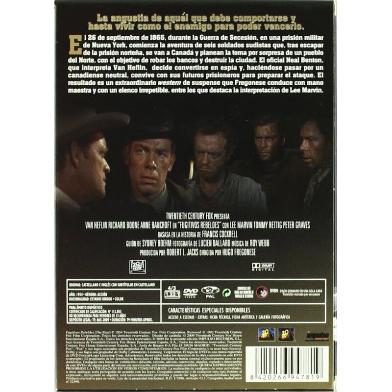 Fugitivos rebeldes (Edici&oacute;n Impulso) [DVD] image number null