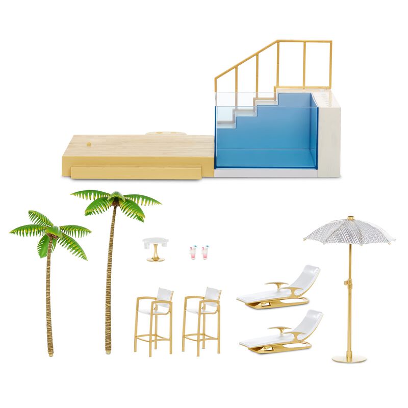 Playset Rainbow High Color Change Pool & Beach ... image number null
