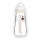 Biber&oacute;n Mam Feel Good Premium De Vidrio, 270 Ml, Flujo Medio