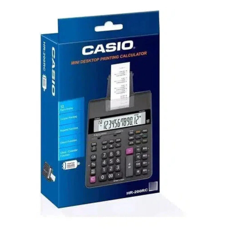 Calculadora Sumadora CASIO  HR200RC image number null