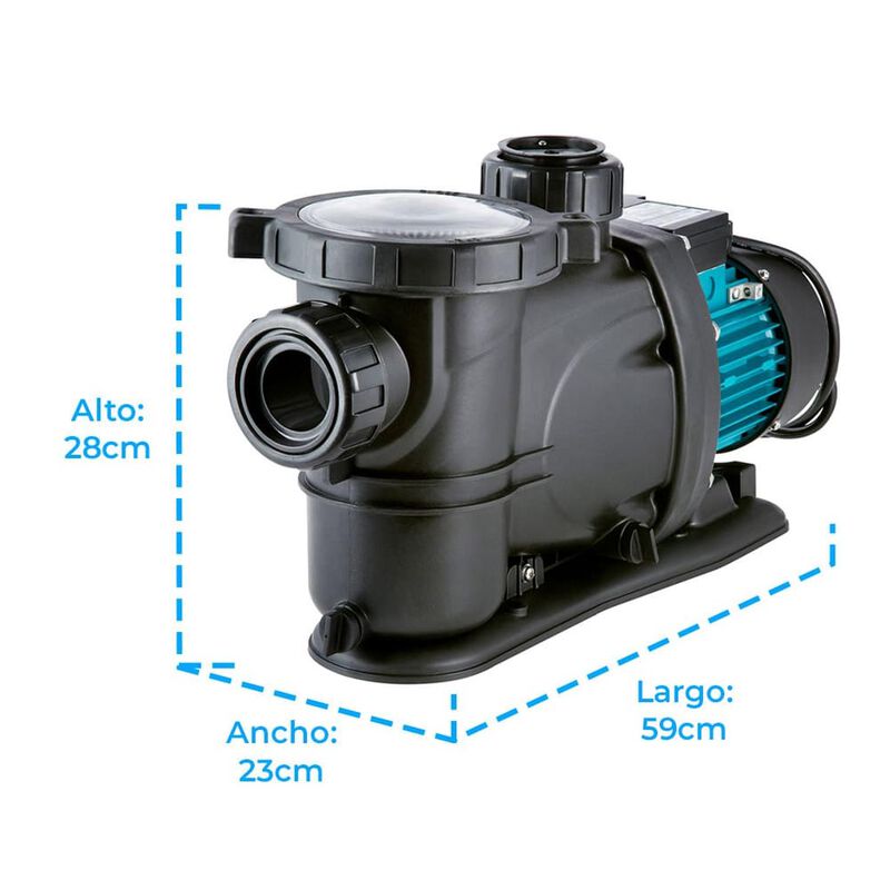 Bomba Para Alberca De 2 Hp 127 V 450 L/min image number null