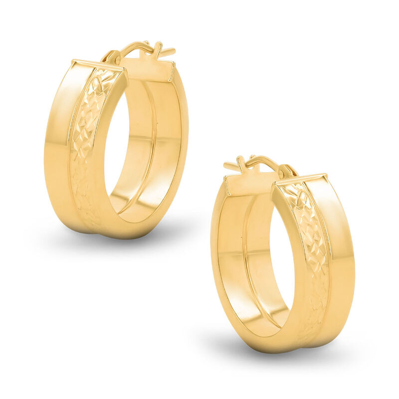 Arracadas De Oro Amarillo 14k Rl57-ara image number null