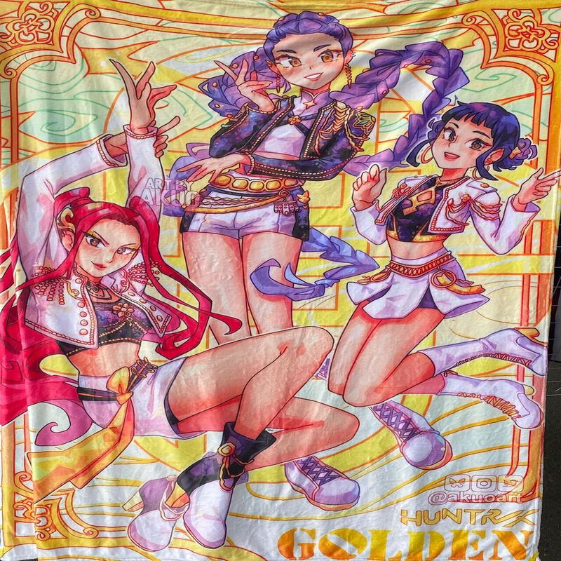 Exclusiva! Cobija Frazada Ultra Suave K-Pop Dem... image number null