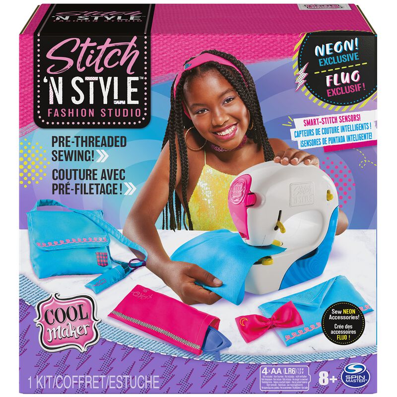 M&aacute;quina De Coser Toy Maker Neon Stitch 'n Style... image number null