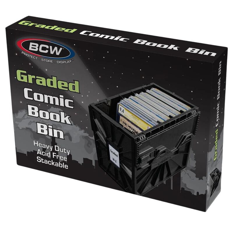 Graded Comic Book Bin - Black image number null