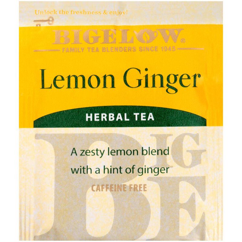 T&eacute; Bigelow Lim&oacute;n Y Jengibre 65 g 28 Sobres image number null