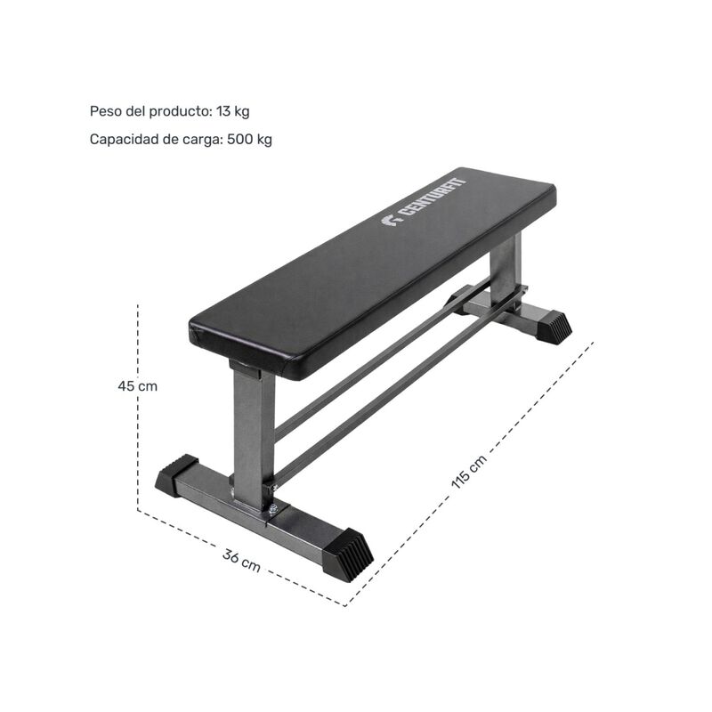 Banco Para Pesas Profesional Soporte 500 Kg Pla... image number null