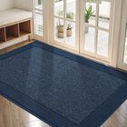 Felpudo Interior Beqhause 80 X 120 Cm, Polipropileno Azul