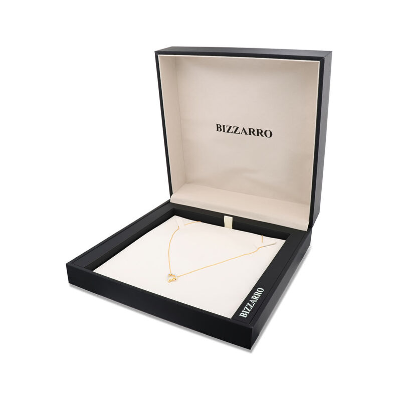 Gargantilla De Oro Amarillo 10K Con 5Pts De Dia... image number null