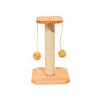 Rascador para Gatos de 38 cm de Altura con Juguetes Colgantes Bluelander