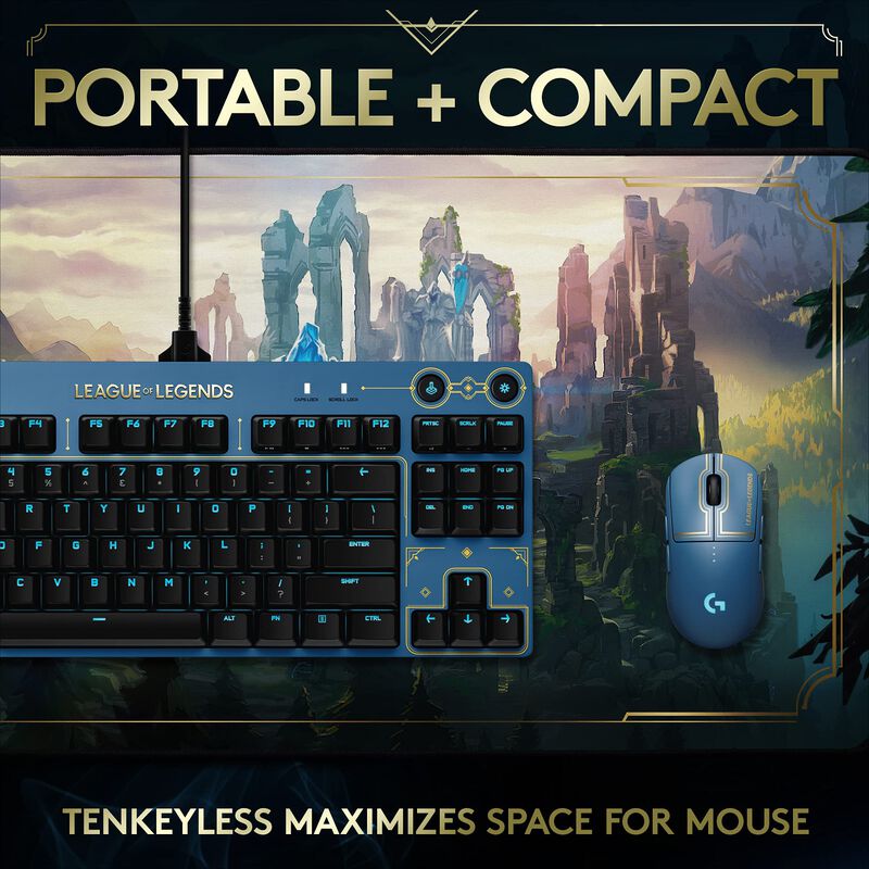 Teclado Mec&aacute;nico Para Juegos Logitech G Pro Lea... image number null