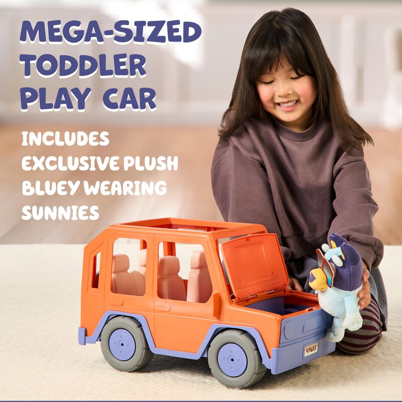 Coche De Juguete Bluey Big Heeler 4wd Big Car I... image number null