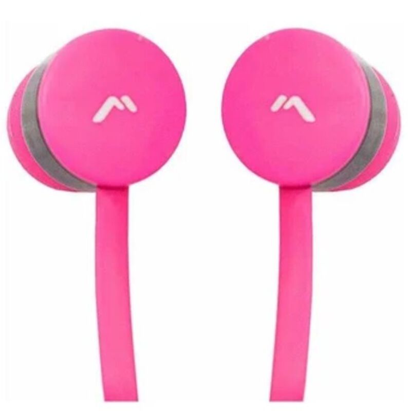 Audífonos Mitzu Mh-2023Pk Rosas Con Estuche Neg... image number null