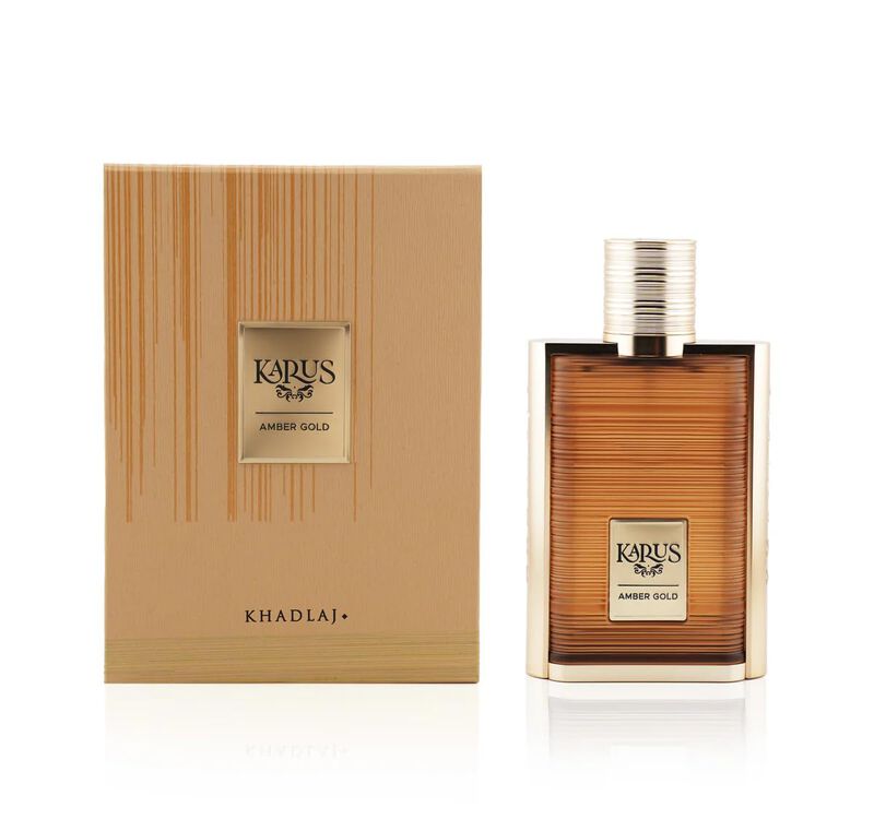 Perfume Khadlaj Karus Amber Gold Eau De Parfum,... image number null